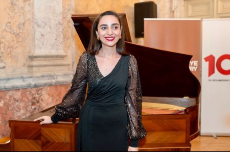 Azərbaycanlı pianoçu Vyanada yubiley tədbirində çıxış edib